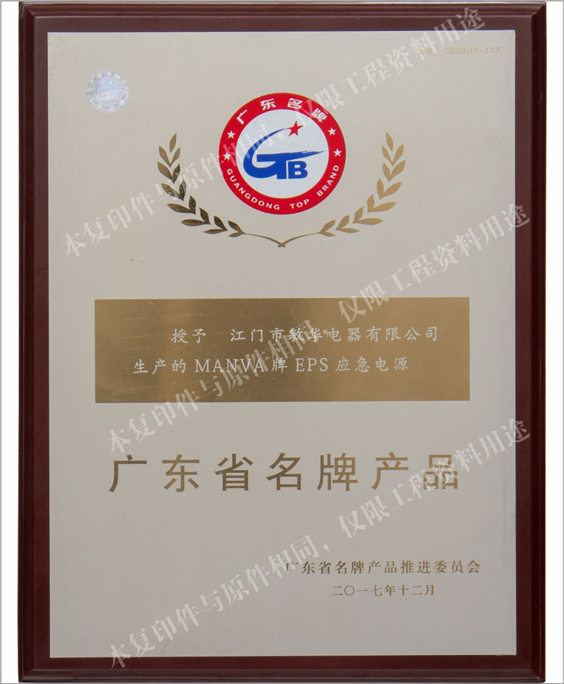 廣東省名牌產(chǎn)品--EPS應(yīng)急電源